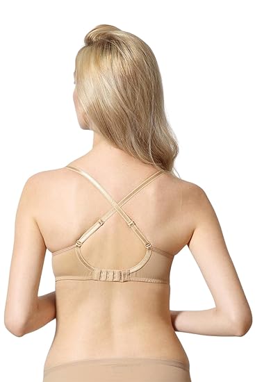 Van Heusen Women’s Cotton Shaper Bra – Wireless, Non-Padded, Full Coverage with Anti-Bacterial Moulded Cups